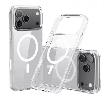 Nevox StyleShell SHOCKFlex - iPhone 17 Pro Max kompatibel z MagSafe transparent