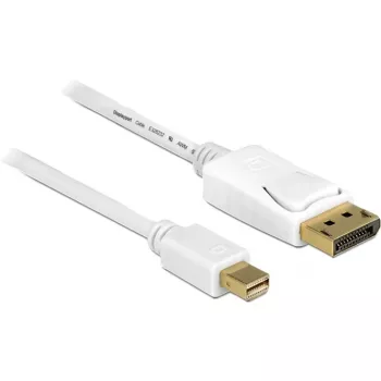 DeLOCK - Kabel DisplayPort - Mini DisplayPort (M) - DisplayPort (M) - 3,0 m - biały (83483)