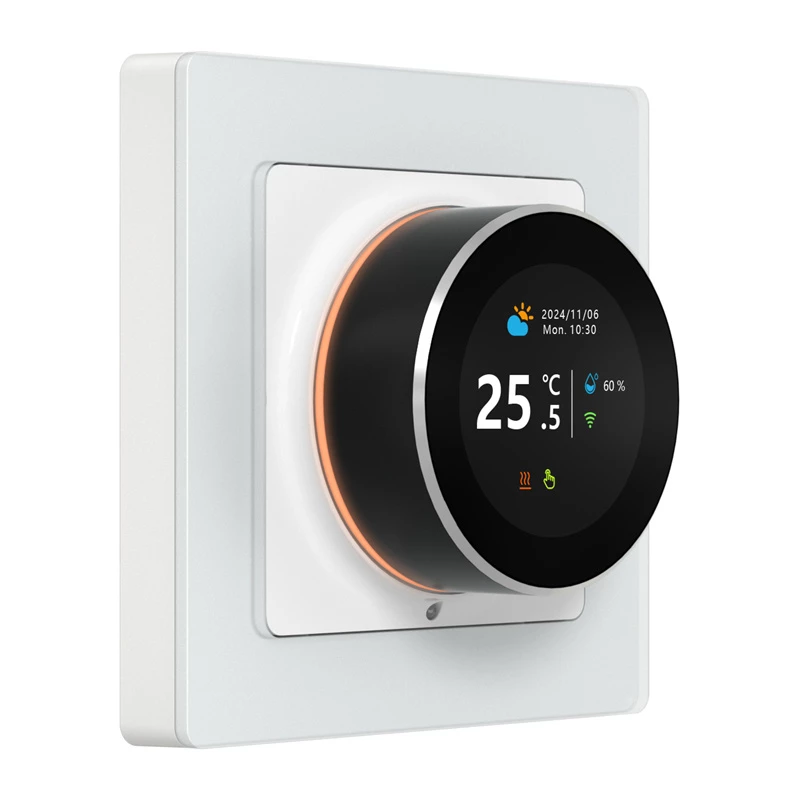 Inteligentny termostat Avatto WT20R-WH-3A-W WiFi — kontroler temperatury pokojowej z Wi‑Fi i trybami oszczędzania energii