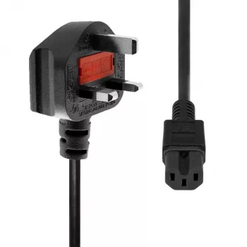 Przewód zasilający ProXtend PC-GC15-001 1 m, czarny, kabel sieciowy do urządzeń i komputerów PC