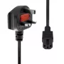 Przewód zasilający ProXtend PC-GC15-001 1 m, czarny, kabel sieciowy do urządzeń i komputerów PC