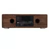 Mikrowieża AKAI AM-100 RHAPSODY — kompaktowy mini system audio ze zintegrowanym wzmacniaczem i odtwarzaniem CD/USB