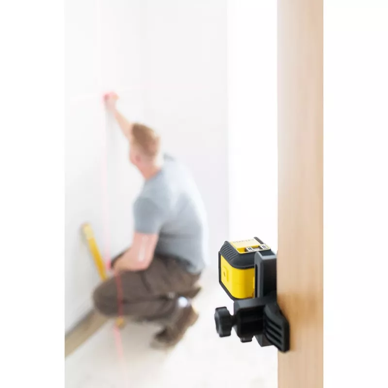Poziomnica liniowa Stanley Cubix Cross Line czerwony Beam Laser