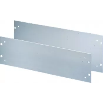 SCHROFF 19FRONT PANEL 4U 3MM+HANDLE HOLES - Rack-Accessory - 4 HE (30219164)