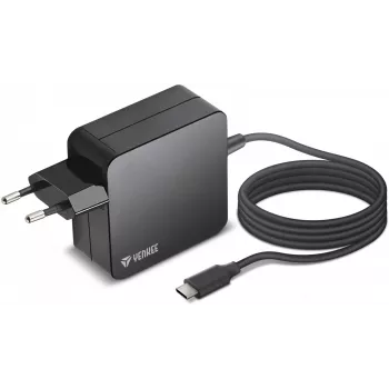 Ładowarka YENKEE YAU C100 100 W z kablem 1,8 m — szybka ładowarka do urządzeń mobilnych