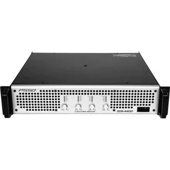 4-kanałowy wzmacniacz samochodowy PSSO QDA-4400 — 4400W RMS mocy całkowitej