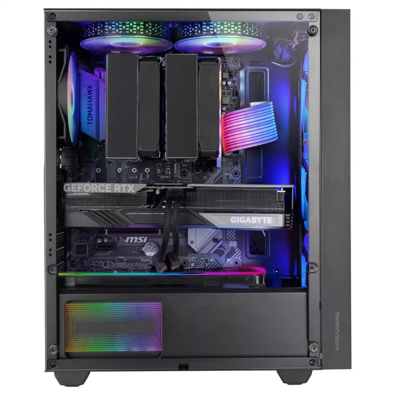 Mars Gaming MC-AIR obudowa komputerowa Midi Tower Czarna