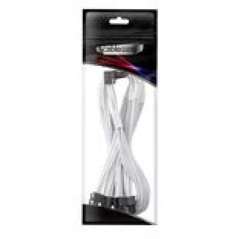 CableMod C-Series Pro Anschlusskabel Variante A 90° 16-pin do 4×8-pin PCIe, biały