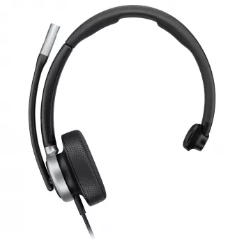 Przewodowy, monofoniczny zestaw słuchawkowy Poly Mission 615 USB — waga 117,5 g