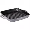 Patelnia grillowa Staub 40511-785-0 33 cm Indukcyjna Grafitowo-szara