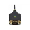 StarTech.com 13ft (4m) 2-portowy adapter kablowya USB na szeregowy, wymienne śruby/nakrętki DB9, zachowanie COM, USB-A na DB9 RS232, FTDI, ochrona ESD poziomu 4, Windows/macOS/ChromeOS/Linux — wytrzymała konstrukcja TPE