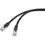 Kabel sieciowy Renkforce RF-4538206 Czarny 75 m Kat.6a S/FTP (S-STP)