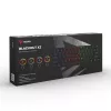 Mechaniczna klawiatura gamingowa SAVIO CzarnyOUT X2 PEACH — 61 klawiszy 60% QWERTY, RGB LED, hot-swap, USB Typ-A/Typ-C, odłączany kabel
