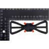 Regulowany uchwyt na telefon deeper ITGAM0003 — uchwyt na wędkę, silikonowy, do telefonów 3,5–5 cali, 280 mm, czarny