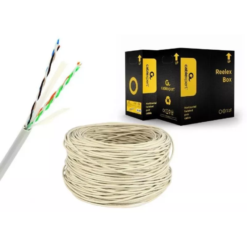 Kabel CAT6 UTP 305M SZARY/UPC-6004SE-L Gembird