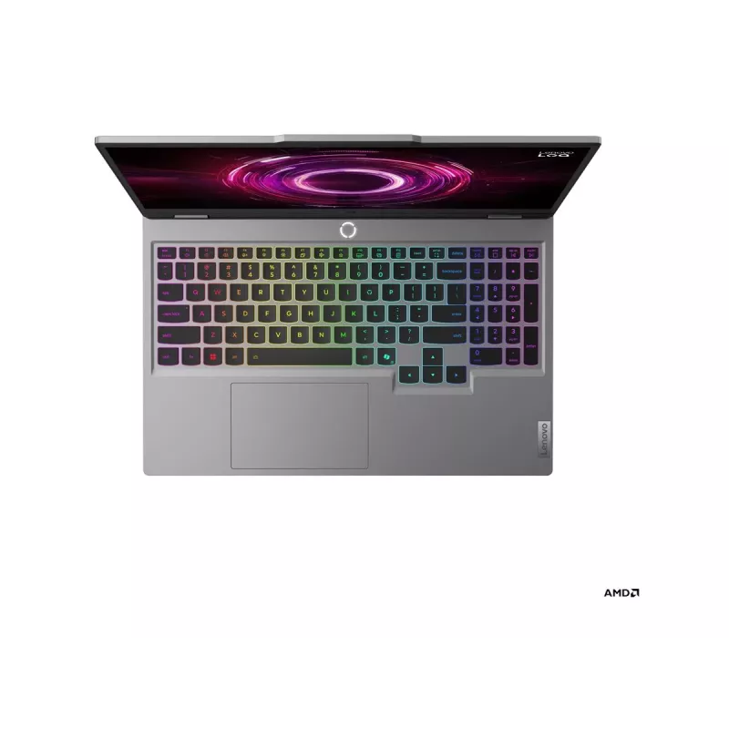 Laptop Lenovo LOQ Ryzen 5, 15,6 cala FHD IPS 144Hz, 16GB RAM, 512GB SSD, NVIDIA RTX 5050 8GB, Windows 11 Home (Luna Grey)