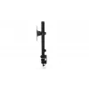 Uchwyt monitora ENDORFY Atlas dla monitorów 27 cali (68,6 cm), mocowanie zaciskowe do biurka, VESA 75x75–100x100, pochylenie ±35°, obrót ±90°, regulacja wysokości, czarny