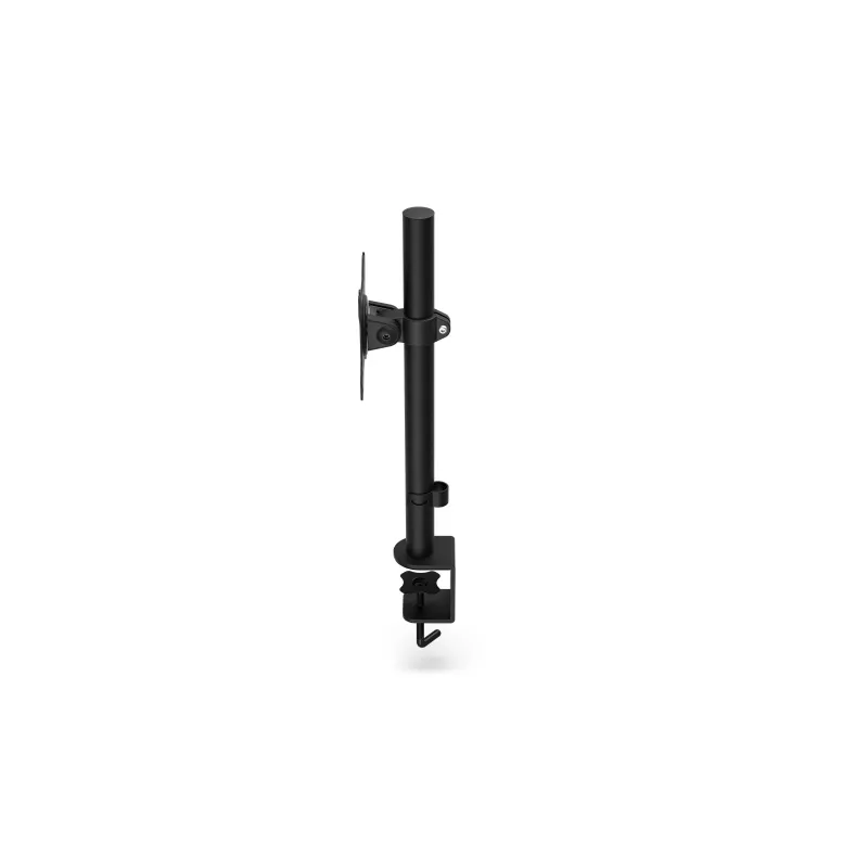 Uchwyt monitora ENDORFY Atlas dla monitorów 27 cali (68,6 cm), mocowanie zaciskowe do biurka, VESA 75x75–100x100, pochylenie ±35°, obrót ±90°, regulacja wysokości, czarny