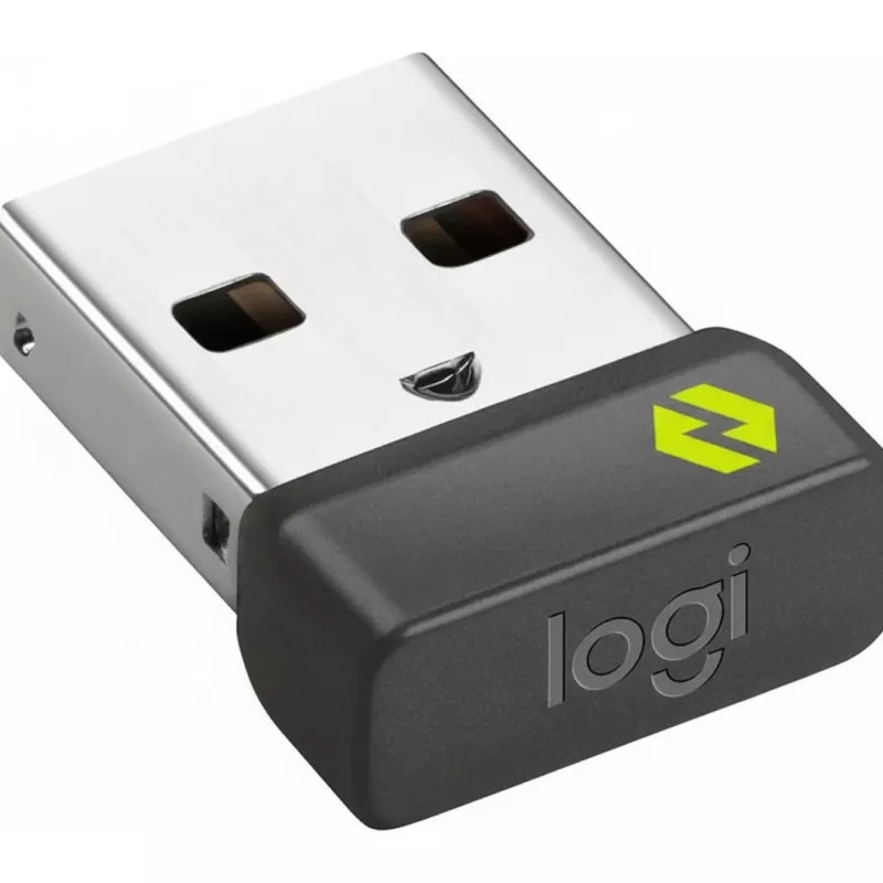 Odbiornik USB Logitech 956-000157 do myszy i klawiatury, grafitowy, 12,8×14,1×7 mm, 0,97 g