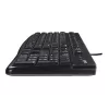 Zestaw Desktop MK120, przewodowy, USB, QWERTZ, czarny, mysz w zestawie
