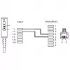 Wentronic Goobay - Kabel telefoniczny - TAE-F (M) - RJ-45 (M) - 15 m - Czarny (51236)
