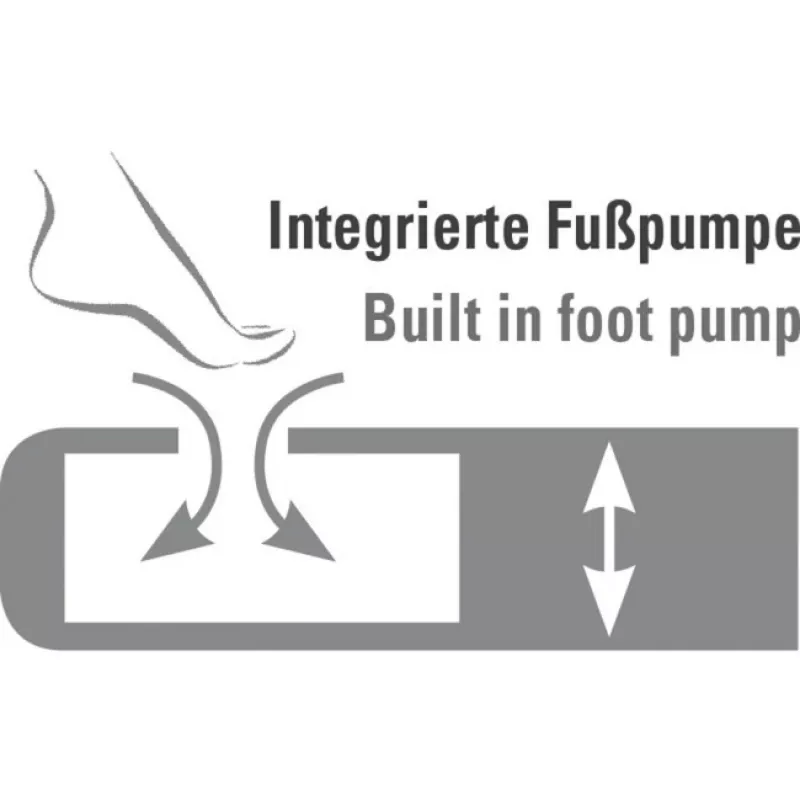 Nadmuchiwany materac High Peak Double Comfort Plus model 40025 — podwójny materac powietrzny dla dwojga