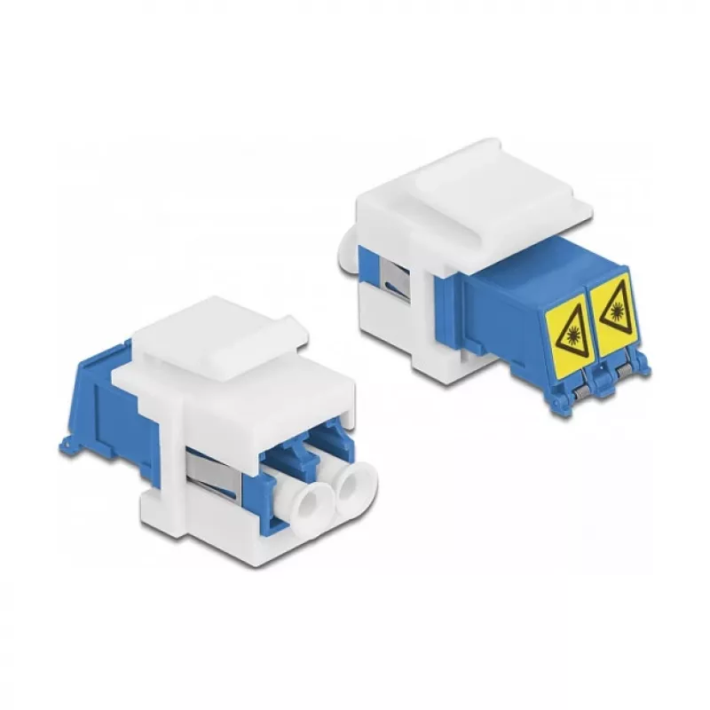 Moduł Keystone LC Duplex żeński na LC Duplex żeński DeLOCK 86834