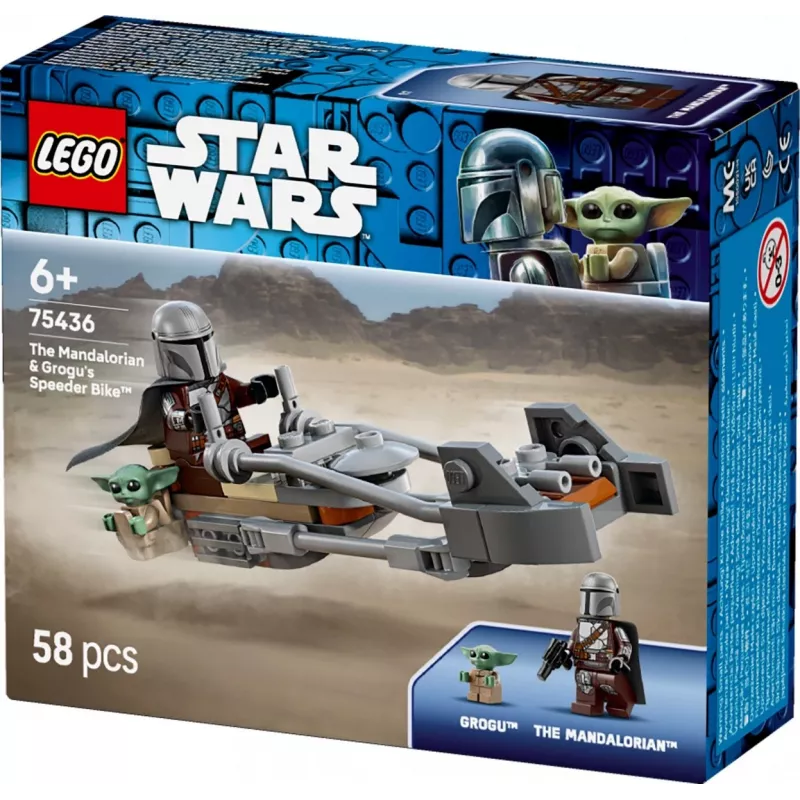 LEGO STAR WARS 75436 Speeder Bike Mandalorianina i Grogu
