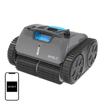 Robot czyszczący basen Wybot C1 Pro, konstrukcja bezprzewodowa, odkurzacz automatyczny do basenów przydomowych