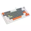 Klawiatura gamingowa Savio ASTRAL WHITE JADE 3 KOLORY USB QWERTY US International