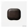 Skórzane etui Nomad V3 Rustic Brown do AirPods — ochronny pokrowiec skórzany na etui ładujące AirPods