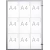 Maulextraslim - Aluminium - Szkło - Tworzywo sztuczne - Aluminium - 963 x 711 x 27 mm - 9 x A4 (6820908)