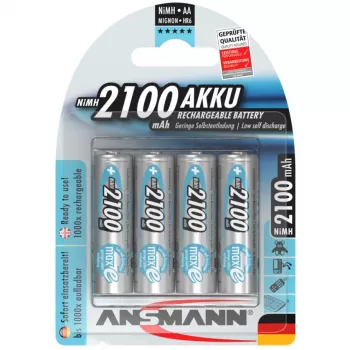 1x4 Ansmann maxE NiMH rech.bat. Mignon AA 2100 mAh 5035052