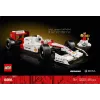Zestaw LEGO McLaren MP4/4 Ayrton Senna 10330 — model w skali LEGO ICONS do ekspozycji