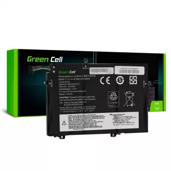 Bateria zielony Cell LE168 Lenovo ThinkPad L480 L490 L580 L590 L14 L15 Gen 1 Gen 2