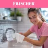 Odkażacz do łazienki FRISCHER FR00232_1000 płynny środek do usuwania kamienia i osadu z powierzchni sanitarnych, 1 L butelka z rozpylaczem
