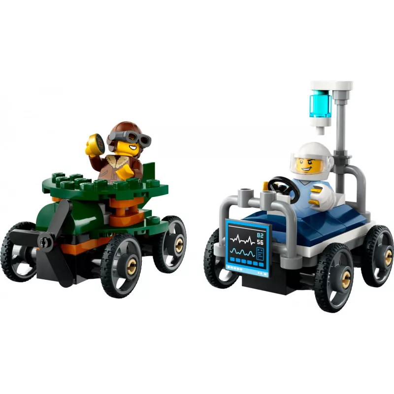 LEGO CITY 60459 Samolot kontra Łóżko Szpitalne