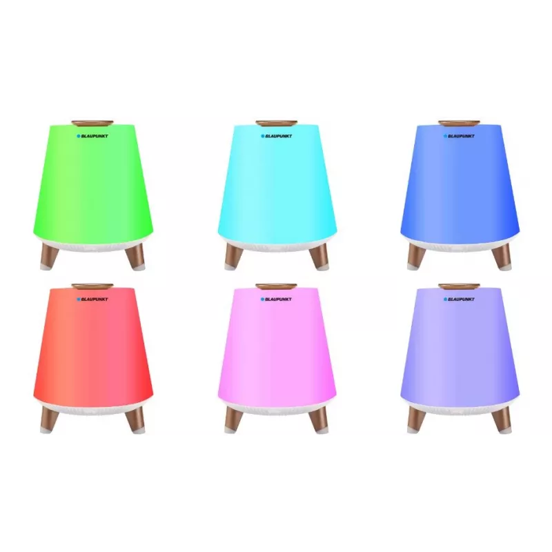 Głośnik przenośny Blaupunkt BT25LAMP Biały
