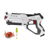 Jamara 410065 Impulse Laser Bug Hunt Set, zabawkowy pistolet laserowy z celem, biały/pomarańczowy