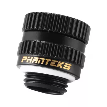 Adapter do układów chłodzenia cieczą PHANTEKS PH-RA_BK_MF — Satin Czarny • kompatybilny z komponentami Phanteks Glacier