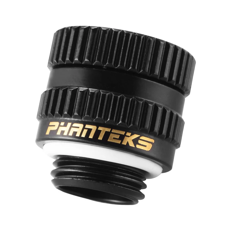 Adapter do układów chłodzenia cieczą PHANTEKS PH-RA_BK_MF — Satin Czarny • kompatybilny z komponentami Phanteks Glacier
