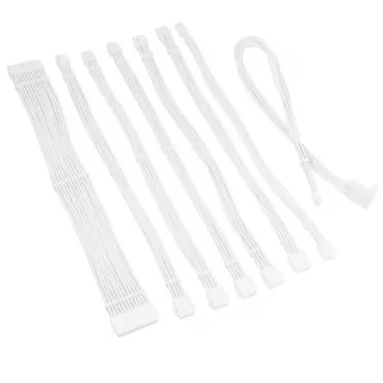 Zestaw przedłużaczy kabli Kolink Core Pro COREPRO-EK-12VT1-WHT 12V 2x6-pin biały