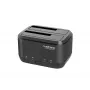 Stacja dokująca HDD 2,5/3,5 USB 3.0 Natec Kangaroo Dual, funkcja klonowania, zasilacz