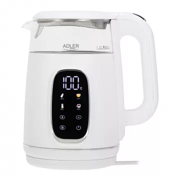 ADLER AD 1305 czajnik elektryczny biało-srebrny