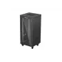 Stojąca szafa rack LANBERG FF01-6624-12BL 24U 19 cali 600×600 mm, IP20, 1200 kg, czarna