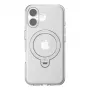 Etui na telefon Torras Ostand Spin do iPhone 16 Plus, przezroczysta osłona ochronna