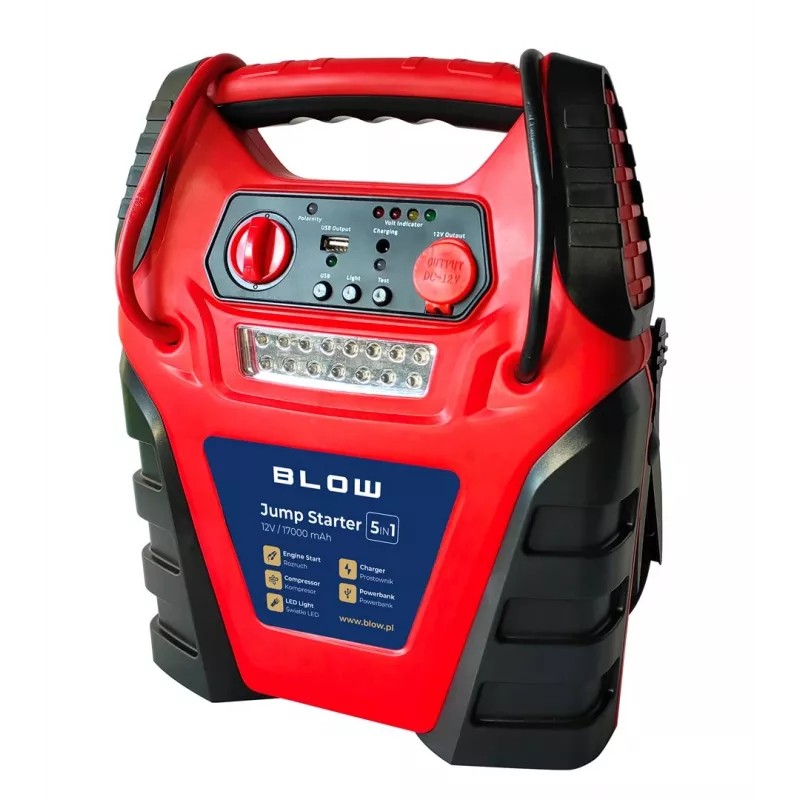 Jump Starter kompresor prostownik 5w1