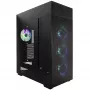 InWin Modfree Deluxe Big-Tower Tempeczerwony Glass - czarny