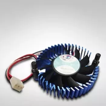 Chłodzenie chipsetu Inter-Tech V-31G 5 cm Czarny - Niebieski (88885142)