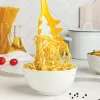 Łyżka do makaronu Ototo Design OT015 z tworzywa sztucznego i stali nierdzewnej żółta
